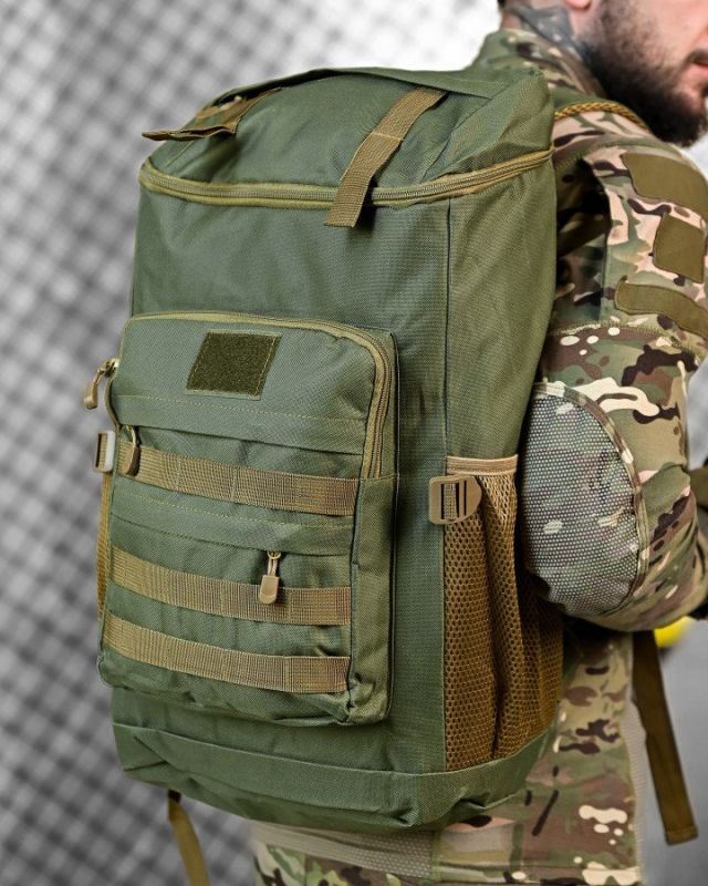 уристичний рюкзак 60L oliva ДЛ7544