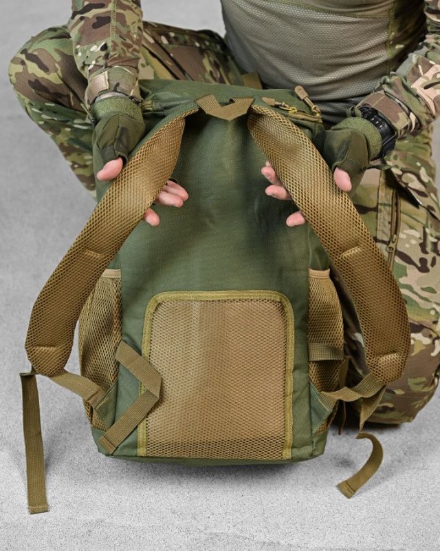 уристичний рюкзак 60L oliva ДЛ7544