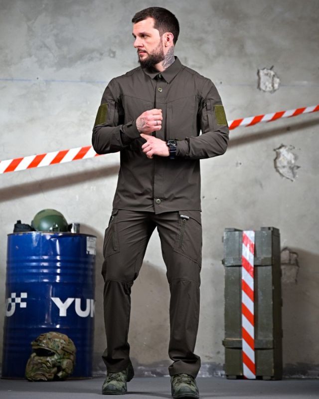 Літній міський тактичний костюм URBAN олива    ПП7691