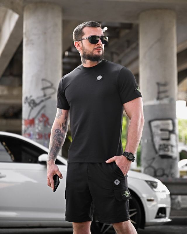 Літній костюм stone black ПП7599 4