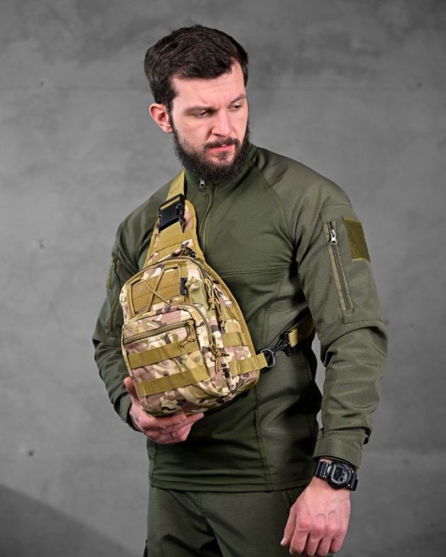 тактична сумка нагрудна triada мультикам