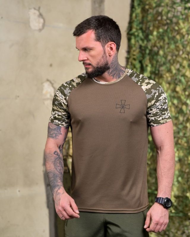 T-shirt ZSU olive pixel inserts PP7684
