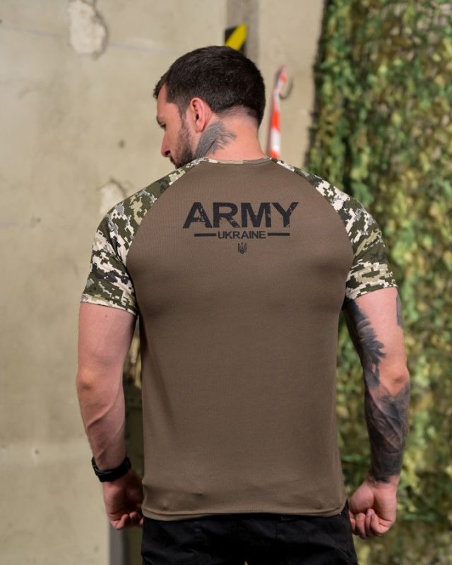 T-shirt Army inserts pixel PP7681