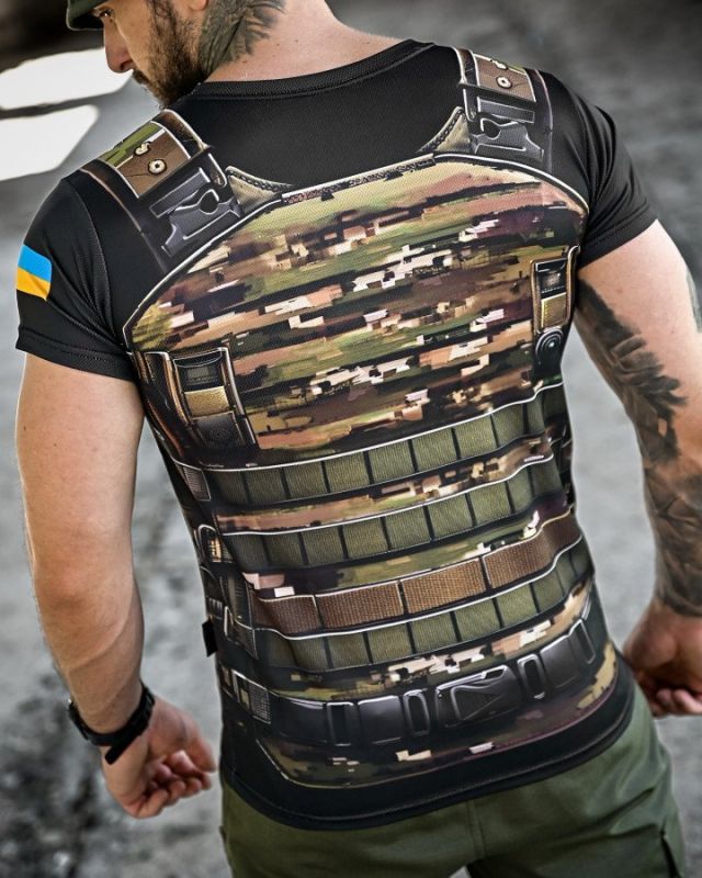 Тактична потоотводна футболка oblivion ARMOR ДЛ7159
