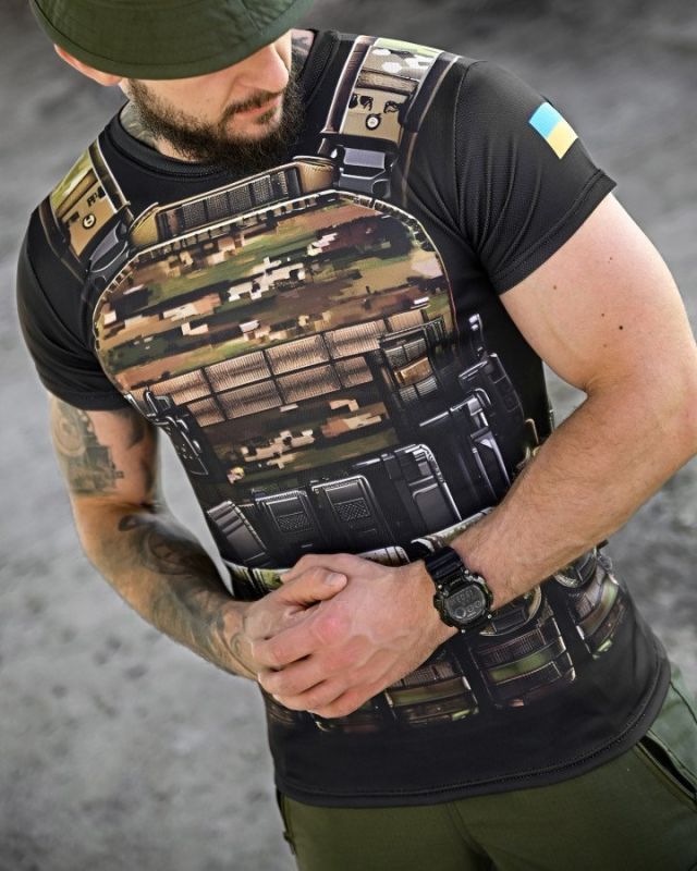 Тактична потоотводна футболка oblivion ARMOR ДЛ7159
