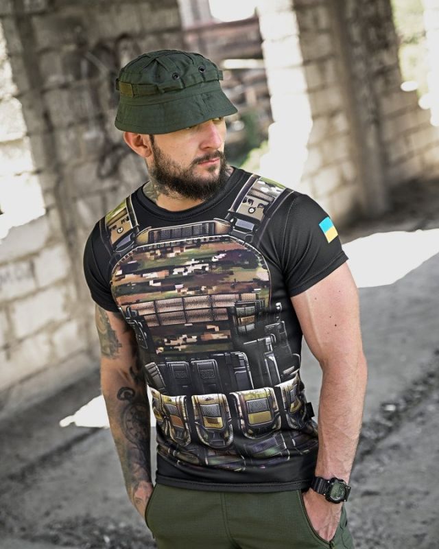 Тактична потоотводна футболка oblivion ARMOR ДЛ7159
