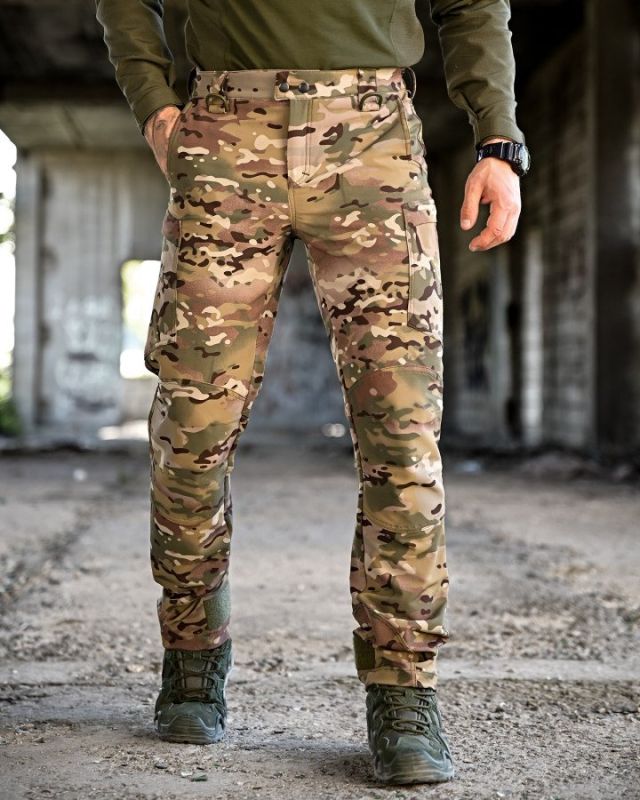 Еластичні тактичні брюки Patriot мультикам ПП7803