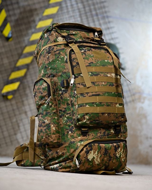 Рюкзак тактичний 50л Darvall pixel green ПП4629