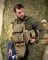 Плитоноска 4 швидких скидання з наплічником Cordura піксель ПП4632