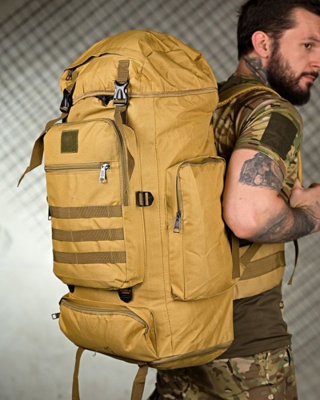Мілітарі рюкзак baksik coyot ПП4726