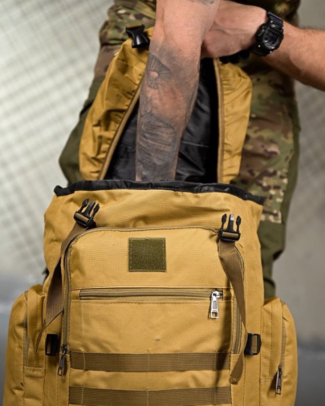 Мілітарі рюкзак baksik coyot ПП4726