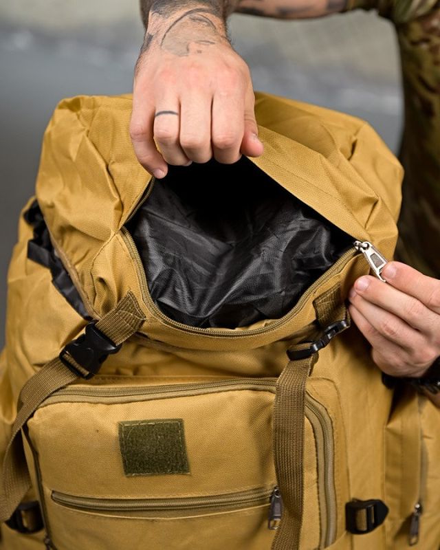 Мілітарі рюкзак baksik coyot ПП4726