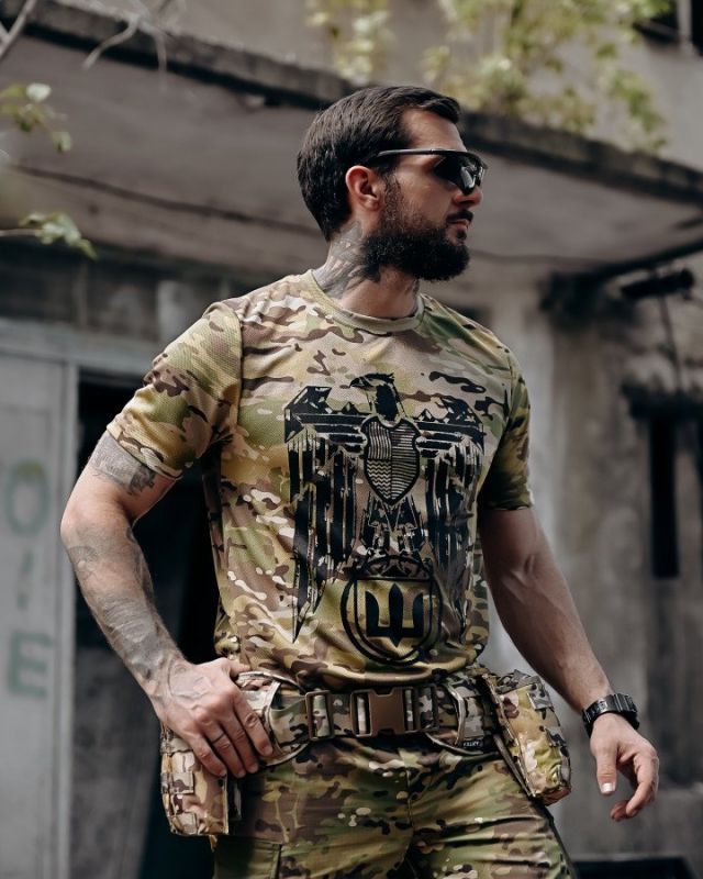 Тактична футболка для відведення поту roman eagle ДЛ7029
