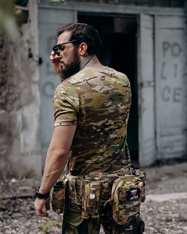 Тактична футболка для відведення поту roman eagle ДЛ7029