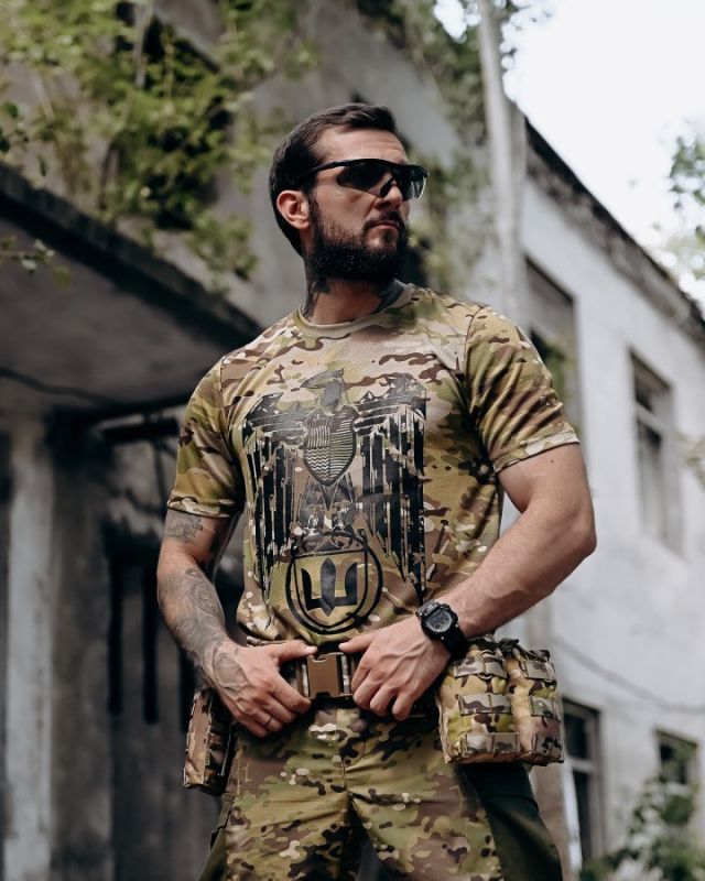 Тактична футболка для відведення поту roman eagle ДЛ7029