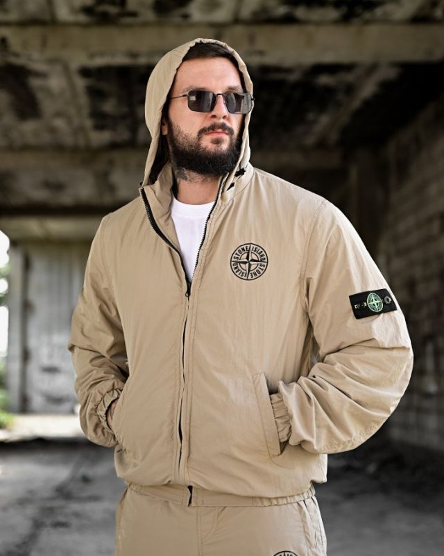 Спортивний костюм Stone Island submariner беж ВТ7645