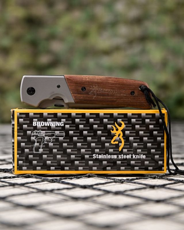 Ніж-викидний Browning wood РП7371