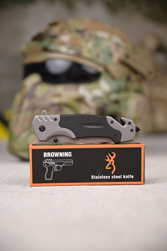 Ніж викидний Browning black ПП7827