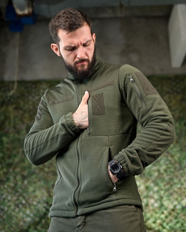 Тактичний фліс ЛЮКС   karma oliva ВТ6443