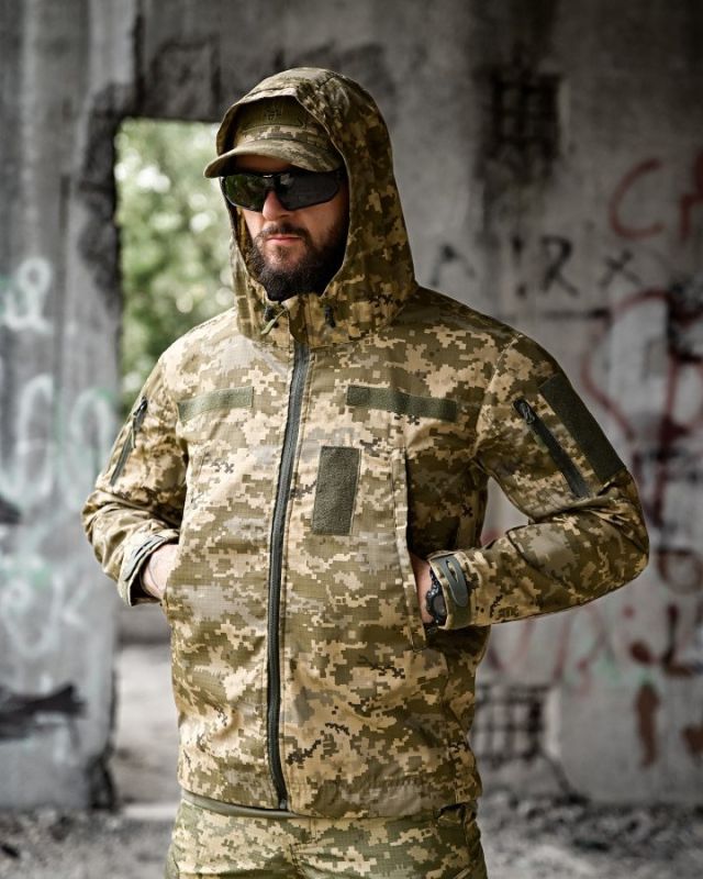 Тактичний костюм DONBASS 3в1 піксель РП7390