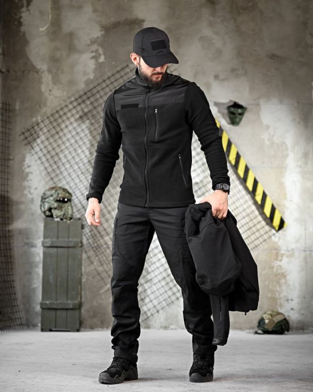 Тактичний костюм POLICE 5в1 чорний ПП7863