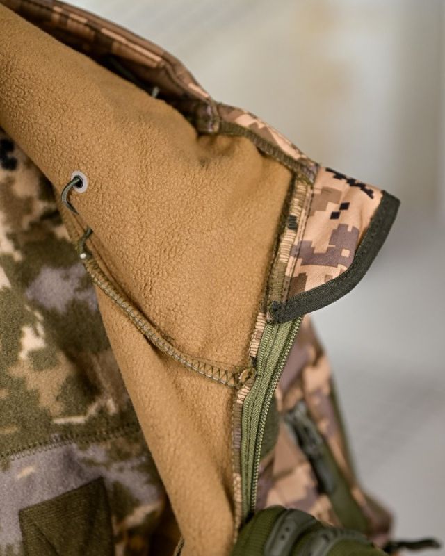 Тактичний костюм softshell 6в1 піксель ПП7860