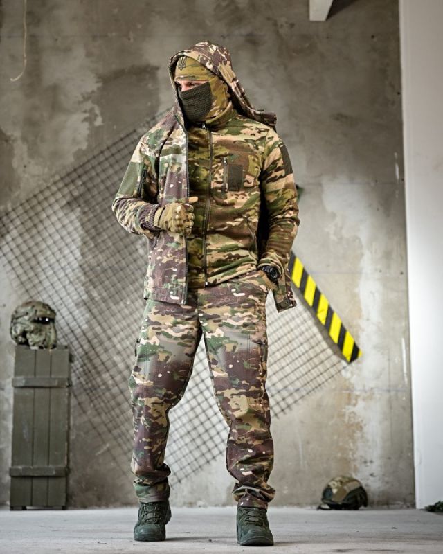 Тактичний костюм softshell 6в1 мультикам ПП7861