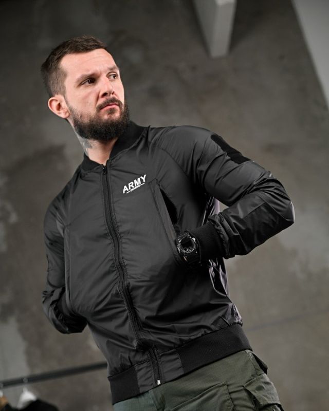 Вітровка  Army black ПП7554