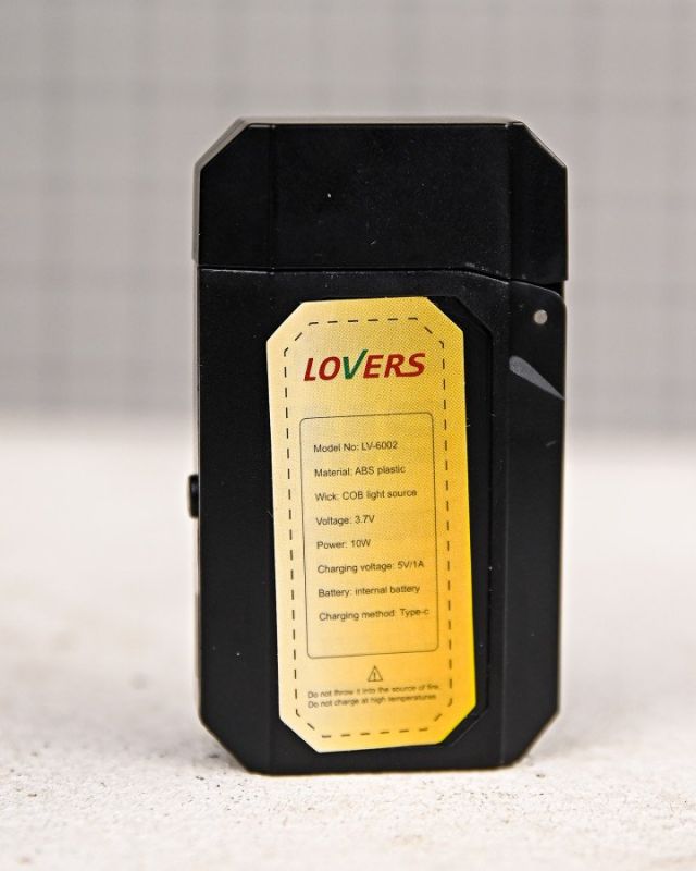 Електроімпульсна запальничка M8 USB з ліхтариком ПП8038