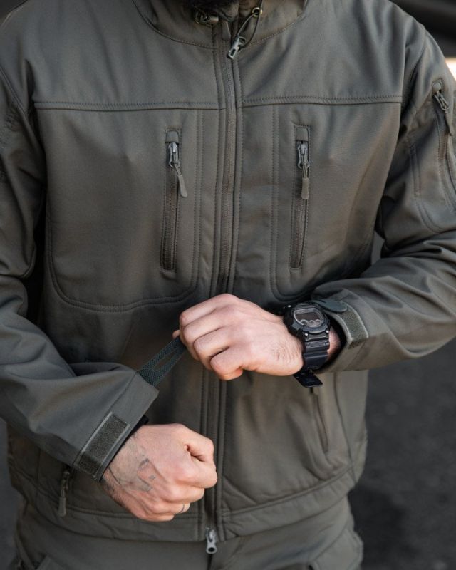 Міська тактична куртка MAXIMUS софтшел light grey ПП7983