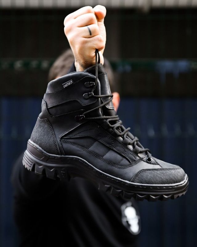Зимові тактичні черевики Extreme black ВТ0471