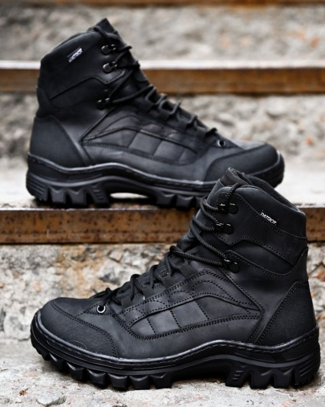 Зимові тактичні черевики Extreme black ВТ0471