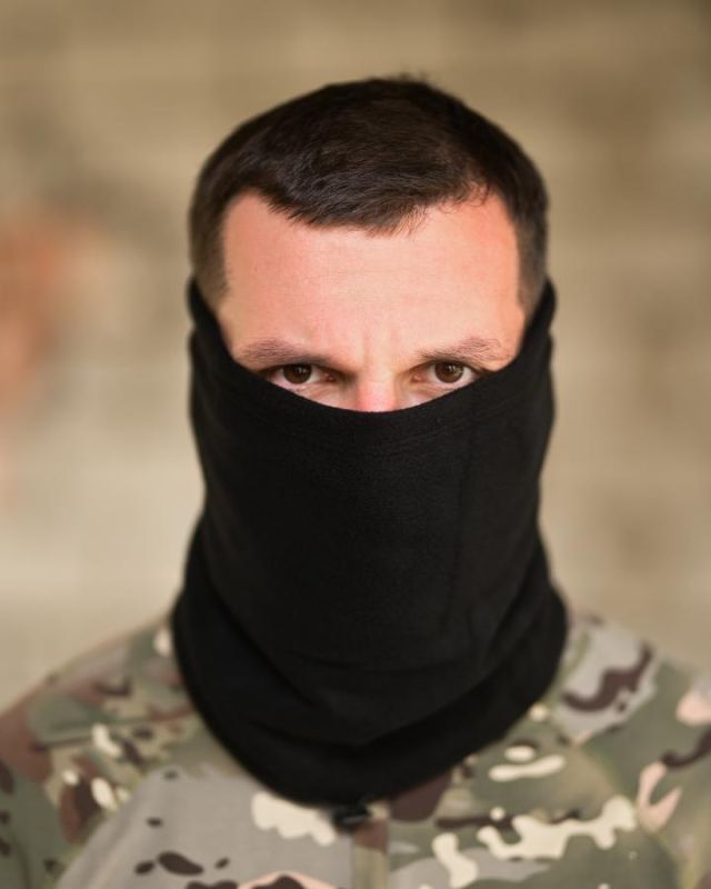 Баф флісовий чорний ВТ6471