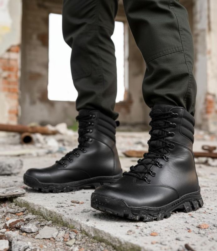 Зимові тактичні черевики FRIDRIX black ВТ6821