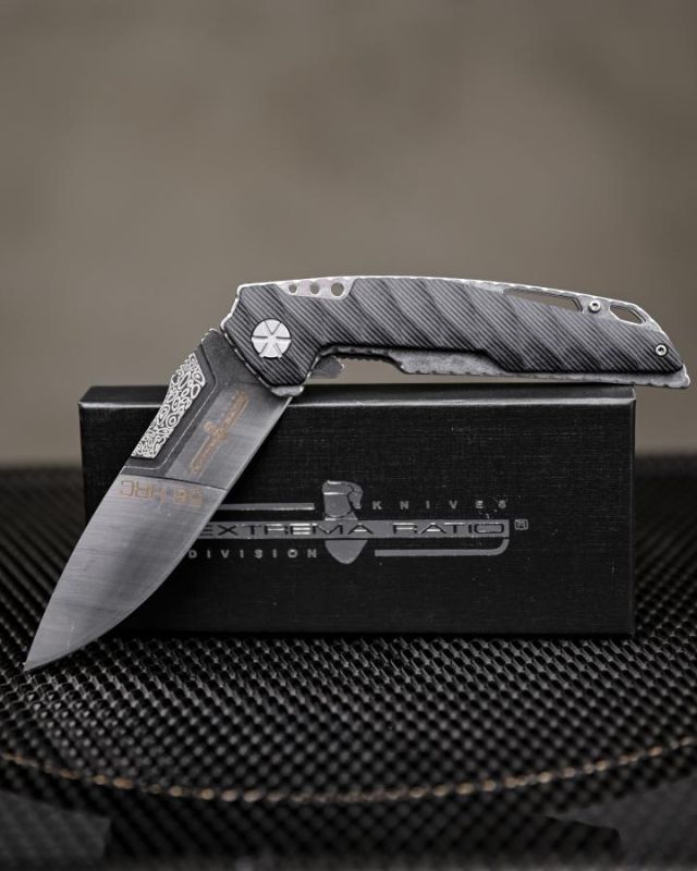 Ніж выкидний Extrema ratio steel black ВТ6881