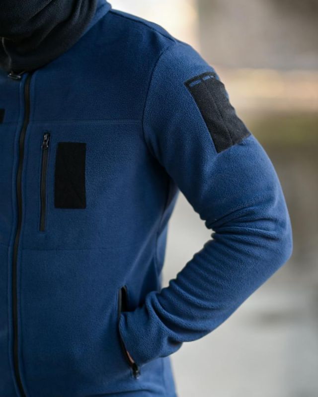 Тактичний костюм Softshell 5в1 LUNAR синій ДСНС ТР6409