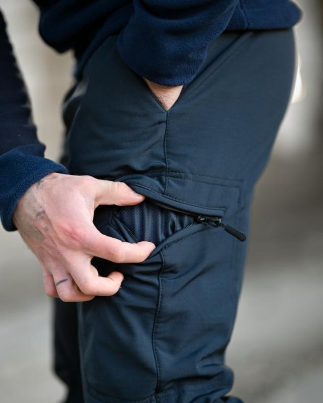 Тактичний костюм Softshell 5в1 LUNAR синій ДСНС ТР6409