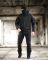 Тактичний костюм Softshell 5в1 LUNAR чорний ТР6407