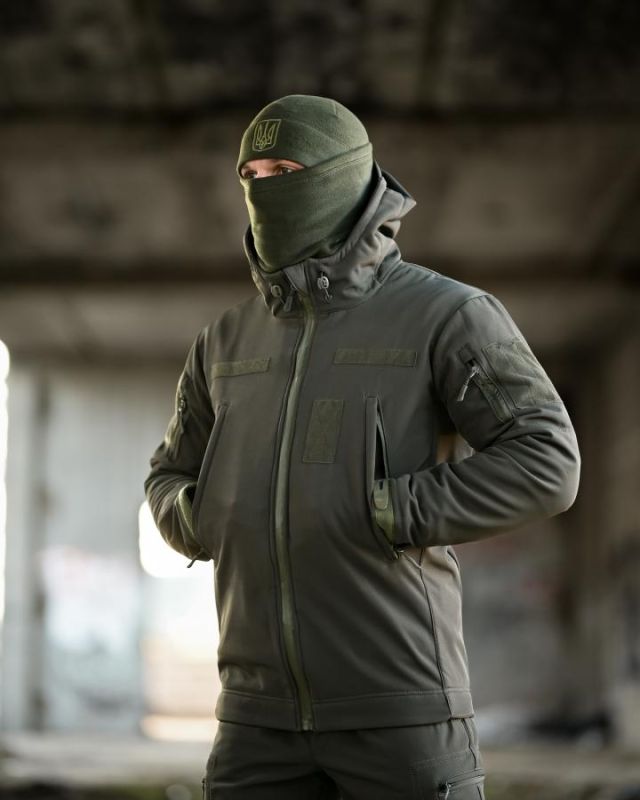 Тактичний костюм Softshell 5в1 LUNAR олива ТР6408