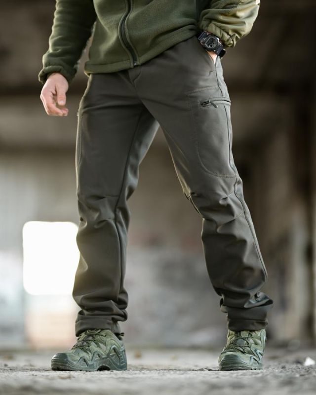 Тактичний костюм Softshell 5в1 LUNAR олива ТР6408