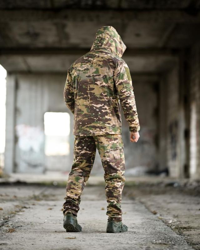 Тактичний костюм Softshell 5в1 LUNAR мультикам ТР6411