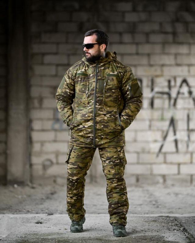Зимовий тактичний костюм NORTHERN мультікам ВТ7932