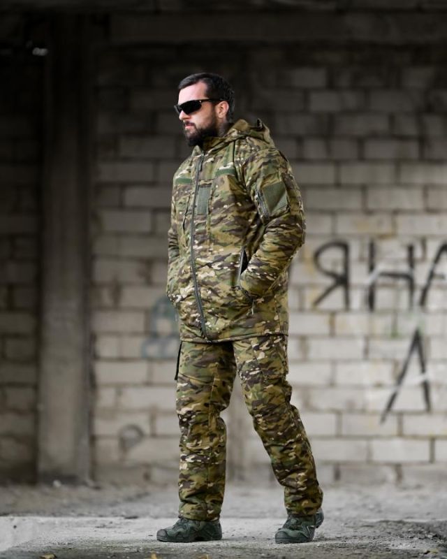 Зимовий тактичний костюм NORTHERN мультікам ВТ7932