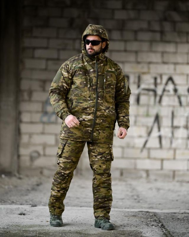 Зимовий тактичний костюм NORTHERN мультікам ВТ7932