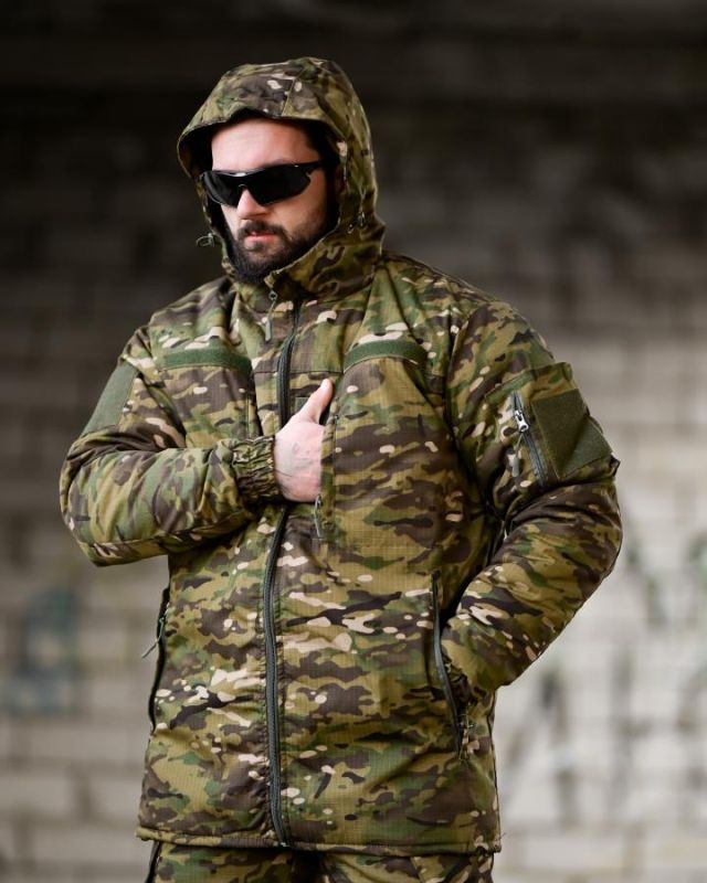 Зимовий тактичний костюм NORTHERN мультікам ВТ7932