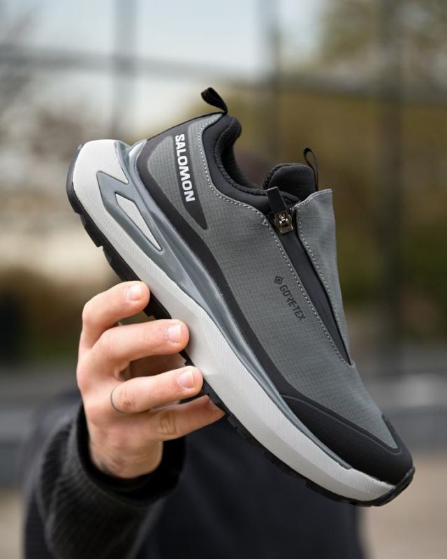 Зимові термо кросівки Salomon grey   4 ТР6429