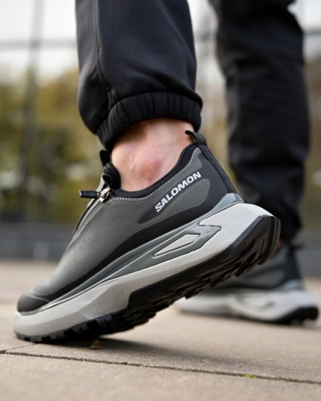 Зимові термо кросівки Salomon grey   4 ТР6429