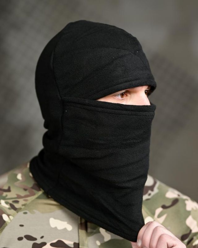 Балаклава флісова чорна ТР6541