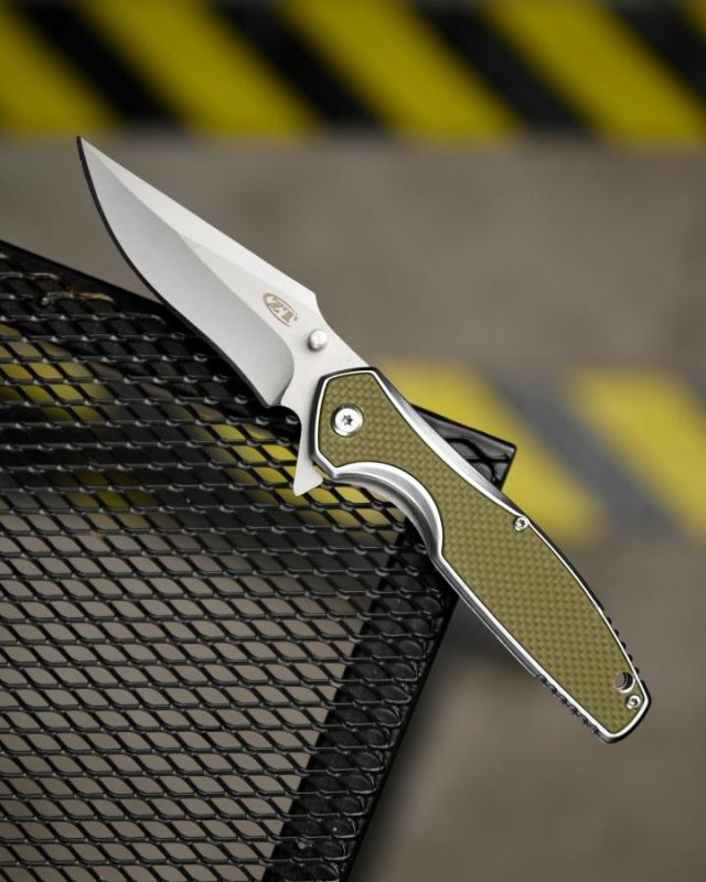 Ніж викидний ZT olive ВТ4770