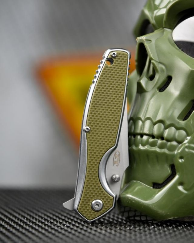Ніж викидний ZT olive ВТ4770